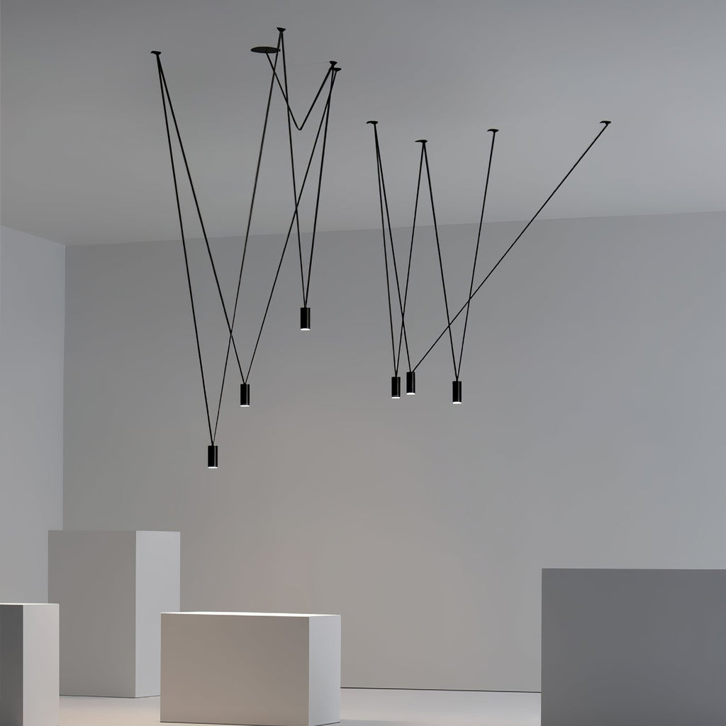 Lustra Collection de Suspensions Lampes Fils Câblés Fins - Neutralighting