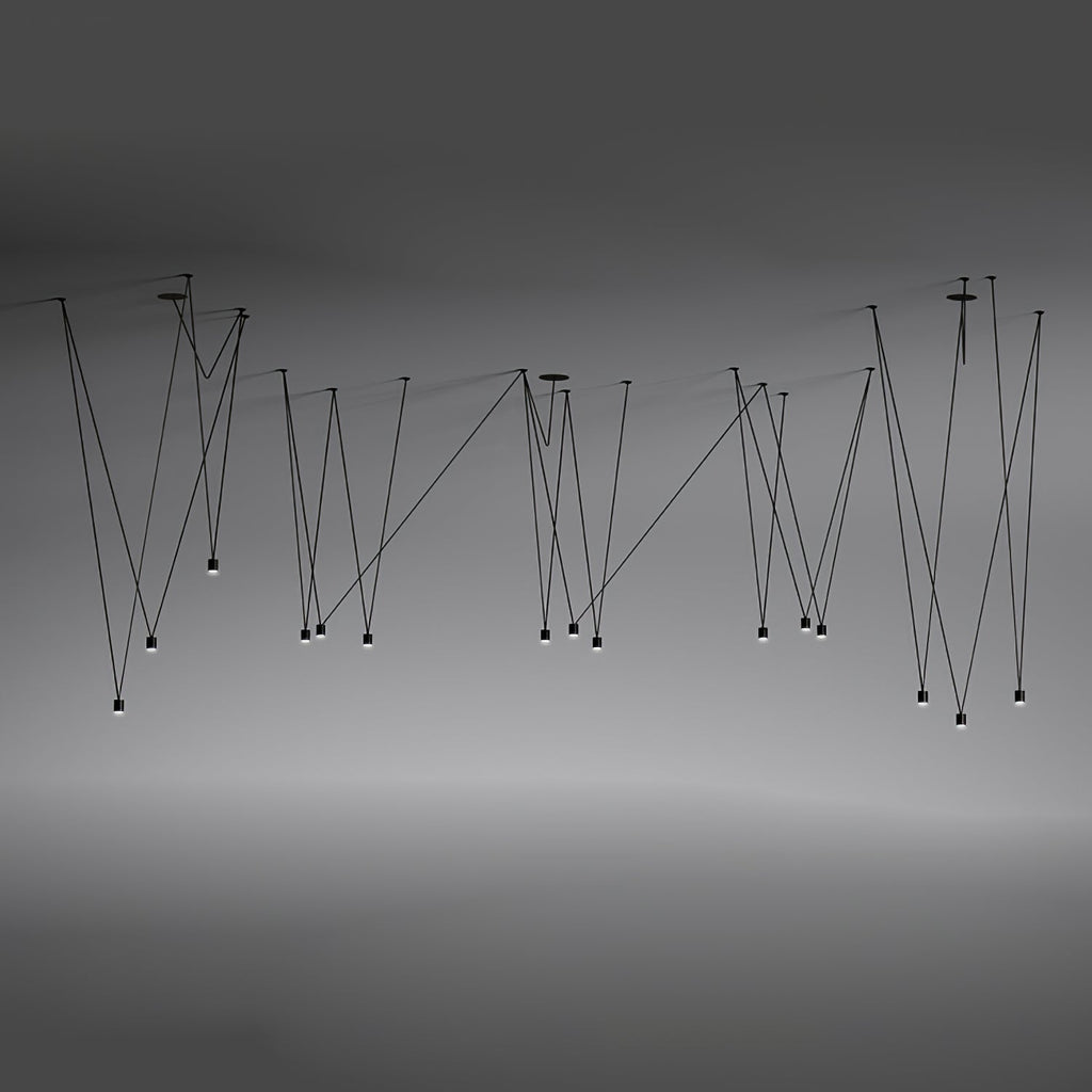 Lustra Collection de Suspensions Lampes Fils Câblés Fins - Neutralighting