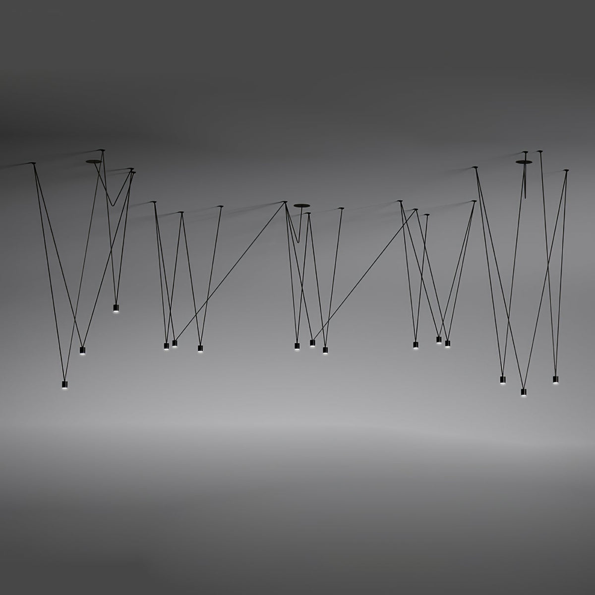 Lustra Collection de Suspensions Lampes Fils Câblés Fins - Neutralighting