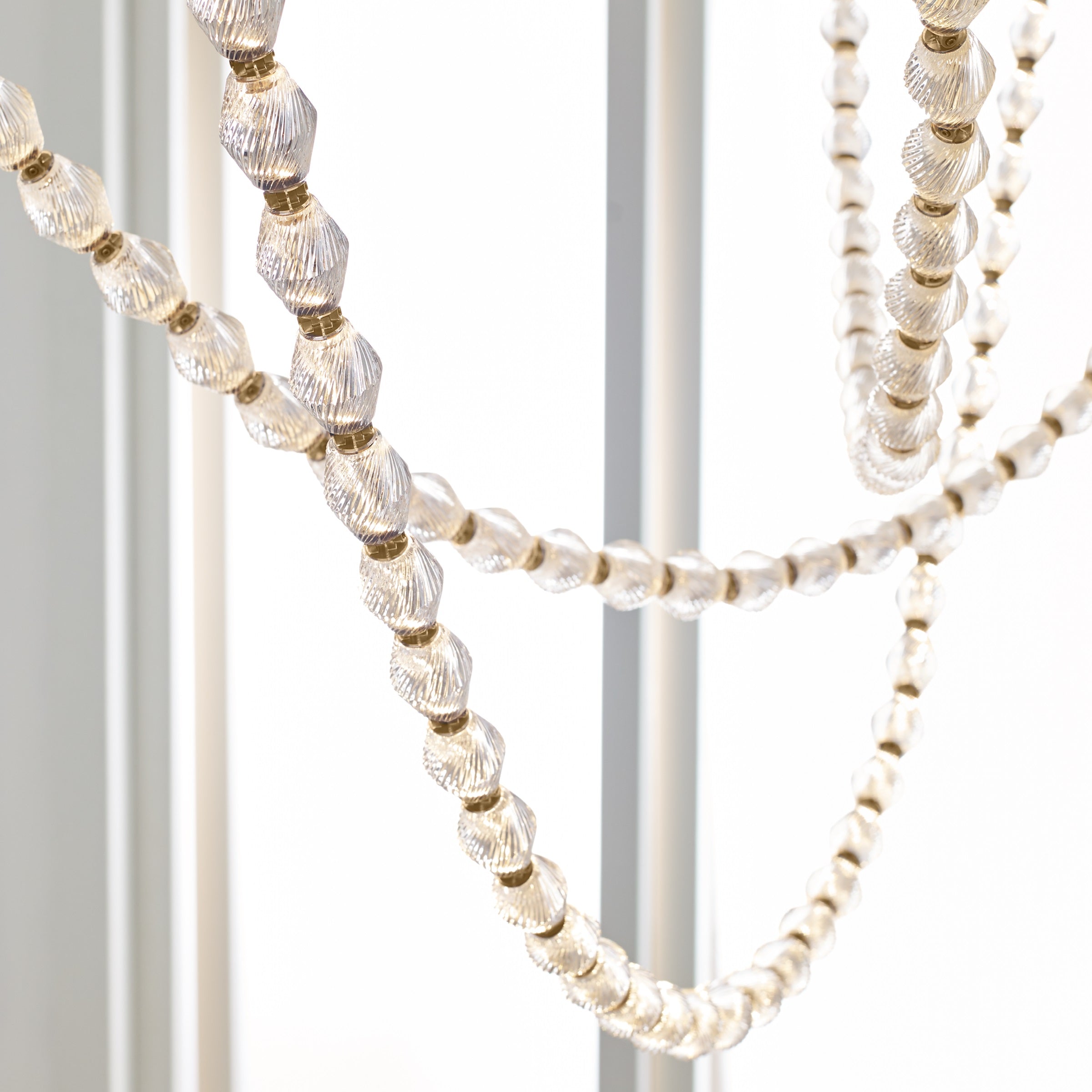 Karma Chandelier Métal Verre Minimaliste Moderne - Neutralighting