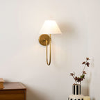 Silvery Applique Murale Vintage Industrielle Tissu - Neutralighting