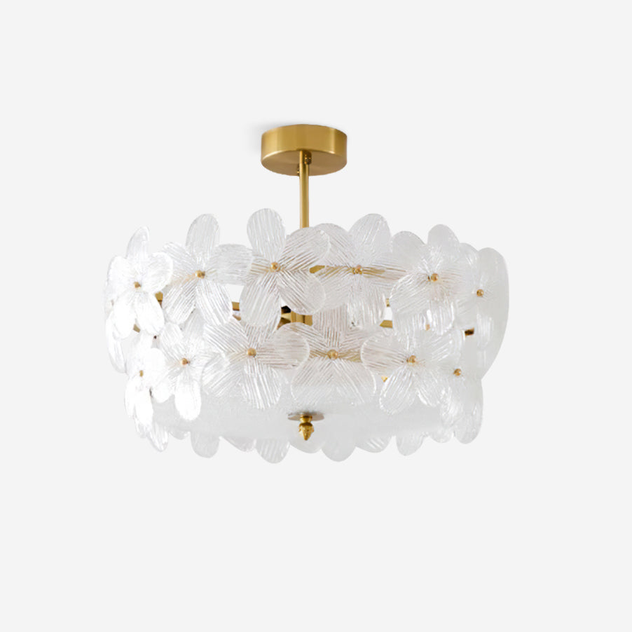 Fionel Plafonnier Semi-Encastré en Verre - Neutralighting