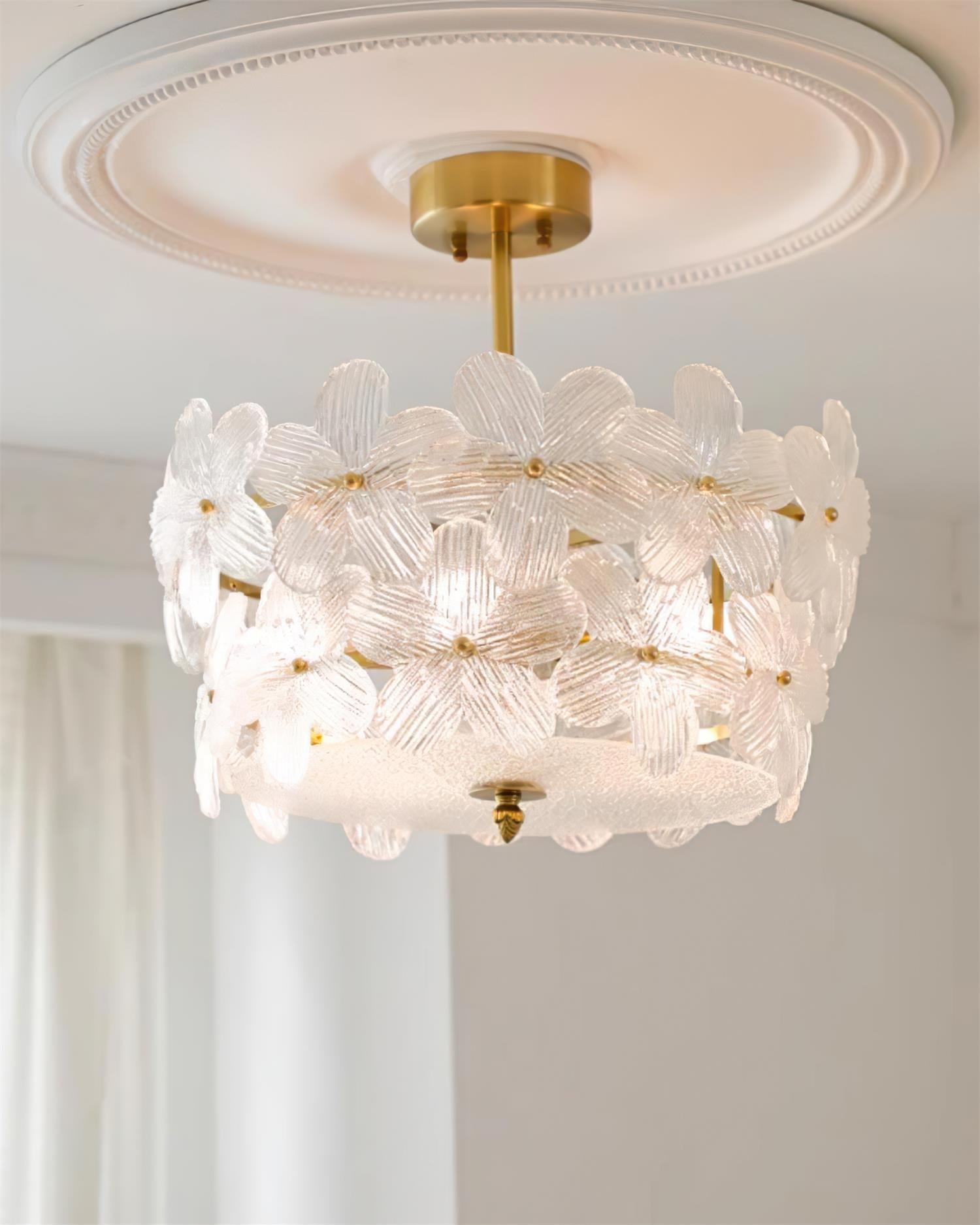 Fionel Plafonnier Semi-Encastré en Verre - Neutralighting