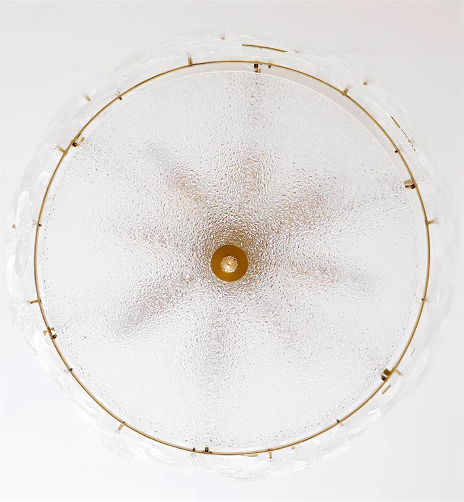 Fionel Plafonnier Semi-Encastré en Verre - Neutralighting