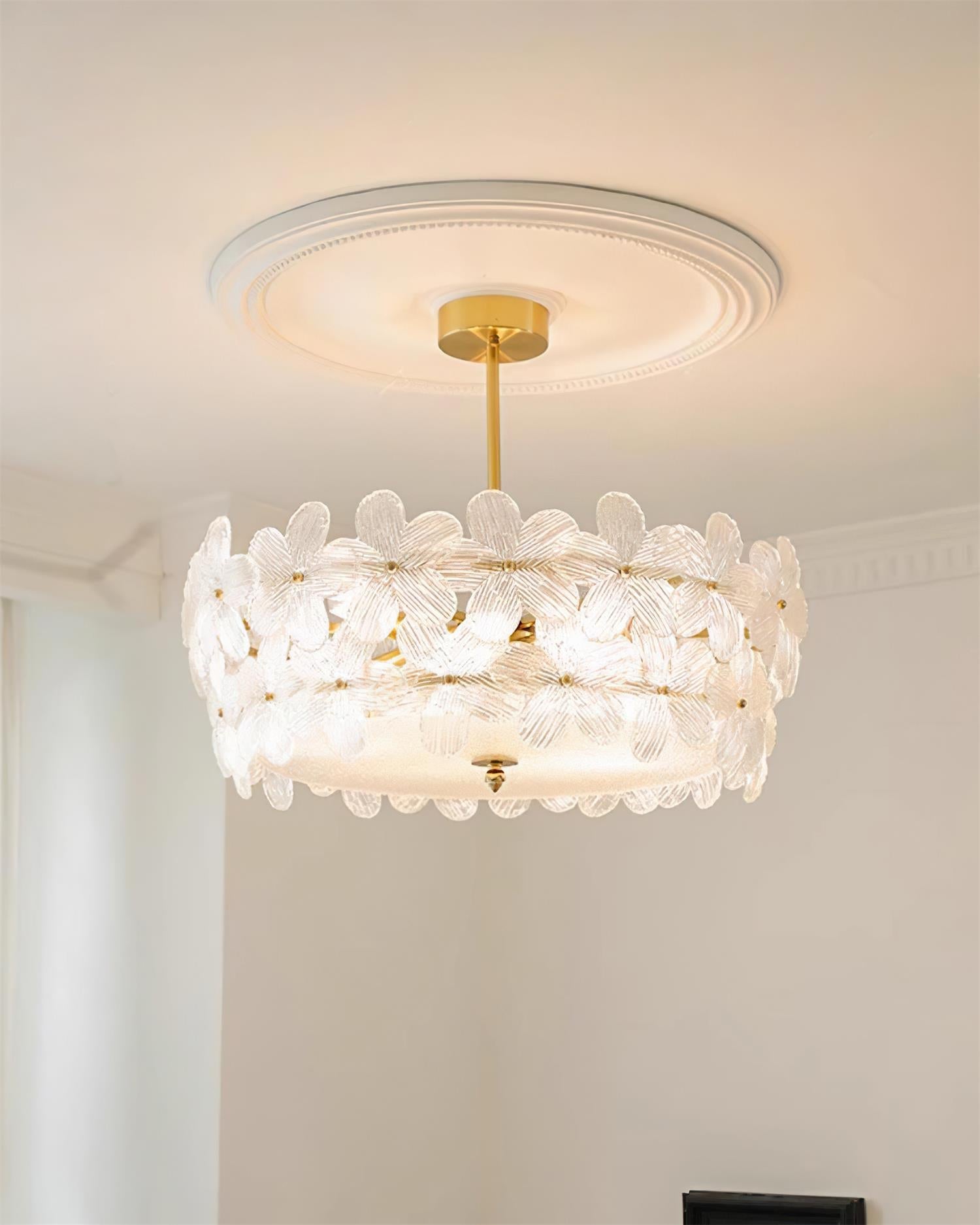 Fionel Plafonnier Semi-Encastré en Verre - Neutralighting