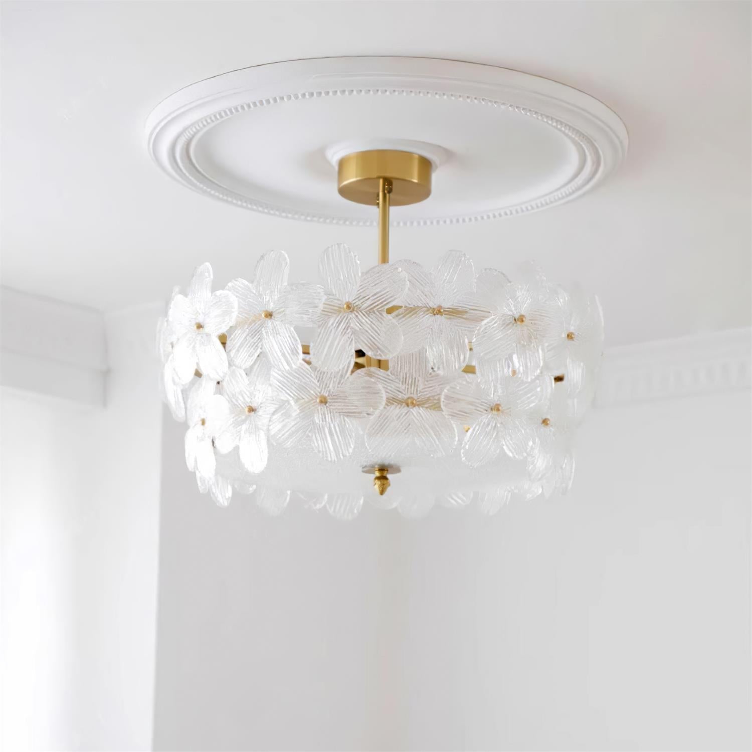 Fionel Plafonnier Semi-Encastré en Verre - Neutralighting