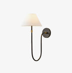 Silvery Applique Murale Vintage Industrielle Tissu - Neutralighting