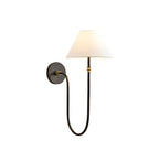 Silvery Applique Murale Vintage Industrielle Tissu - Neutralighting
