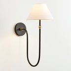 Silvery Applique Murale Vintage Industrielle Tissu - Neutralighting