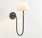 Silvery Applique Murale Vintage Industrielle Tissu - Neutralighting
