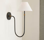 Silvery Applique Murale Vintage Industrielle Tissu - Neutralighting
