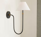 Silvery Applique Murale Vintage Industrielle Tissu - Neutralighting