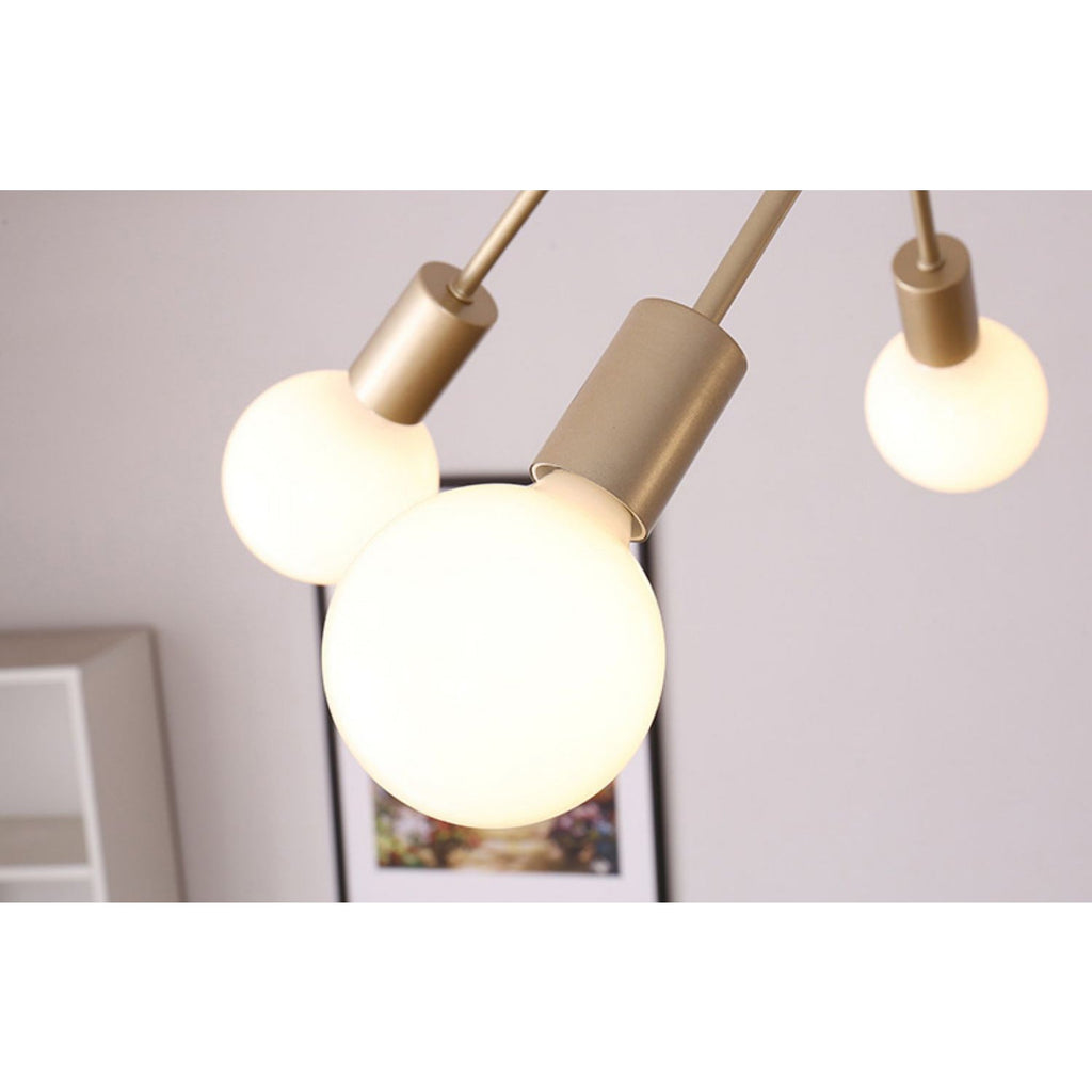 Oasis Lampe De Plafond Sputnik Métal Verre Art Unique - Neutralighting