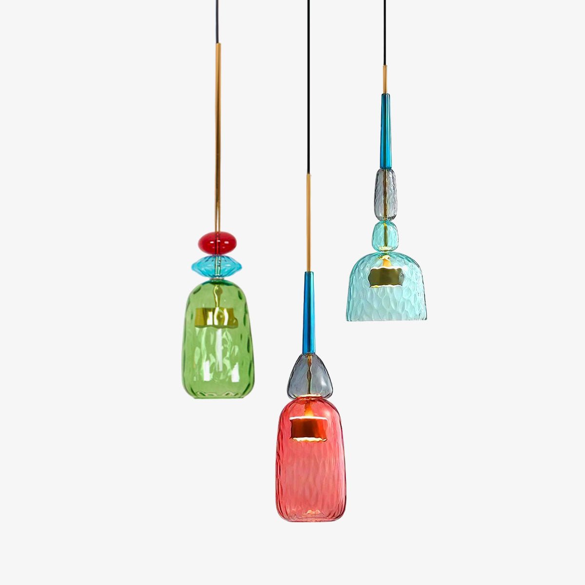 Muse Suspension en Verre Bohémienne - Neutralighting
