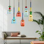 Muse Suspension en Verre Bohémienne - Neutralighting