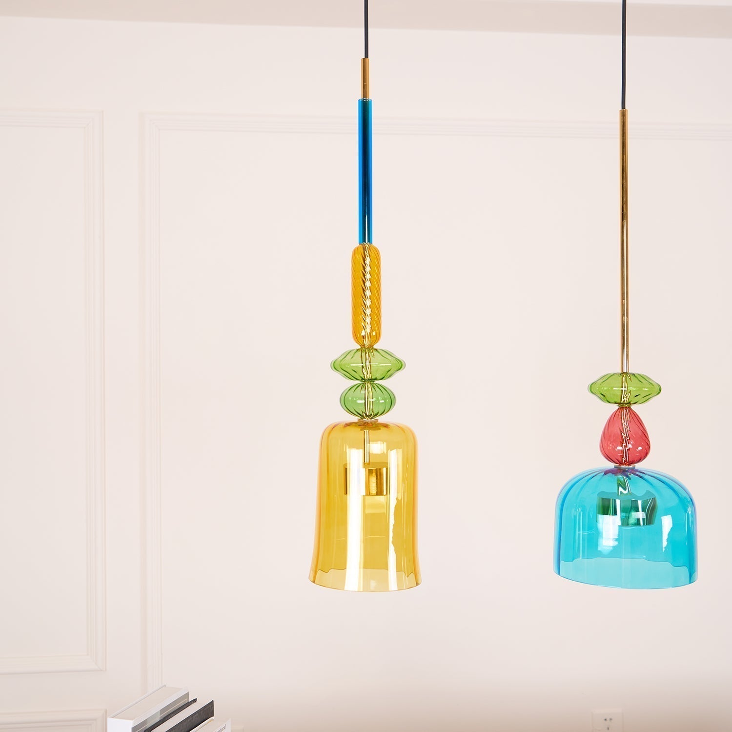 Muse Suspension en Verre Bohémienne - Neutralighting