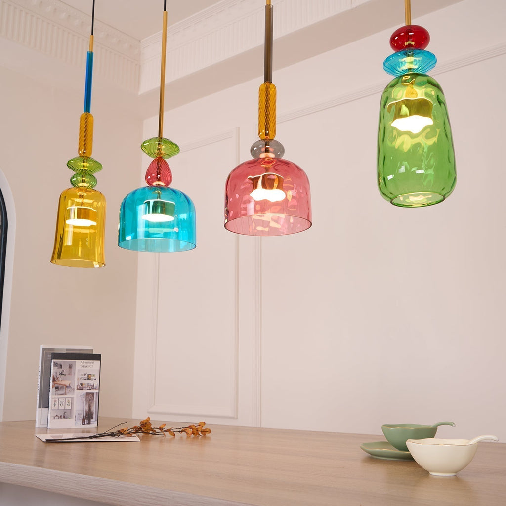Muse Suspension en Verre Bohémienne - Neutralighting