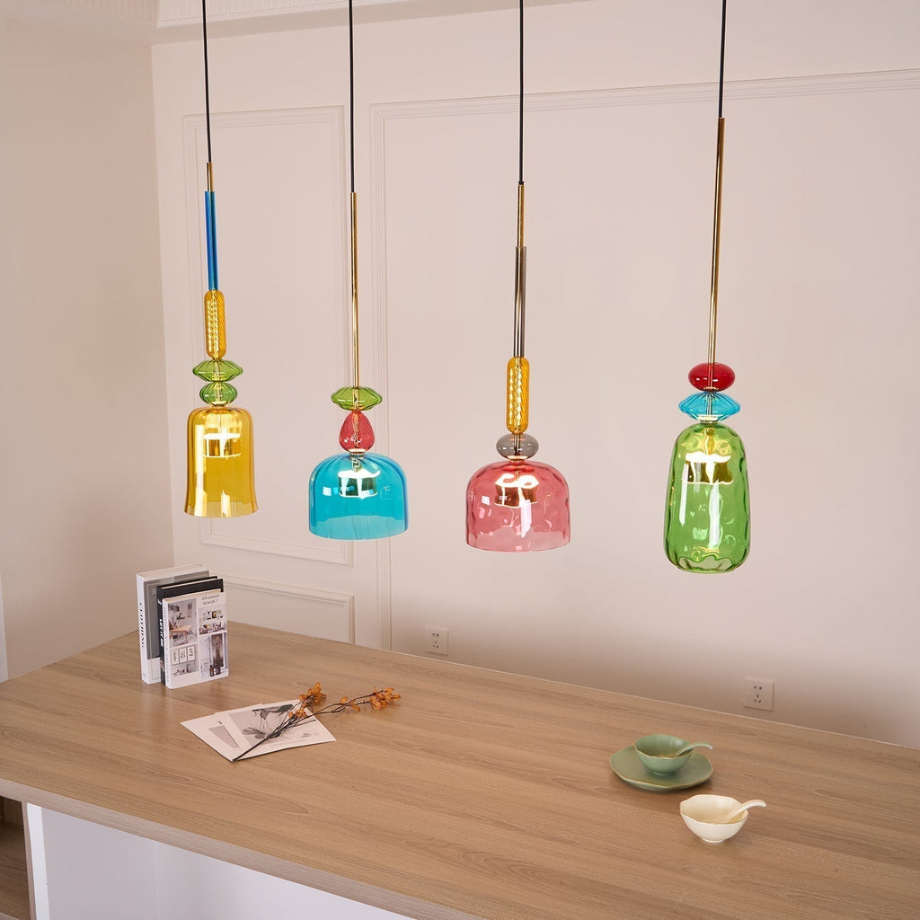 Muse Suspension en Verre Bohémienne - Neutralighting
