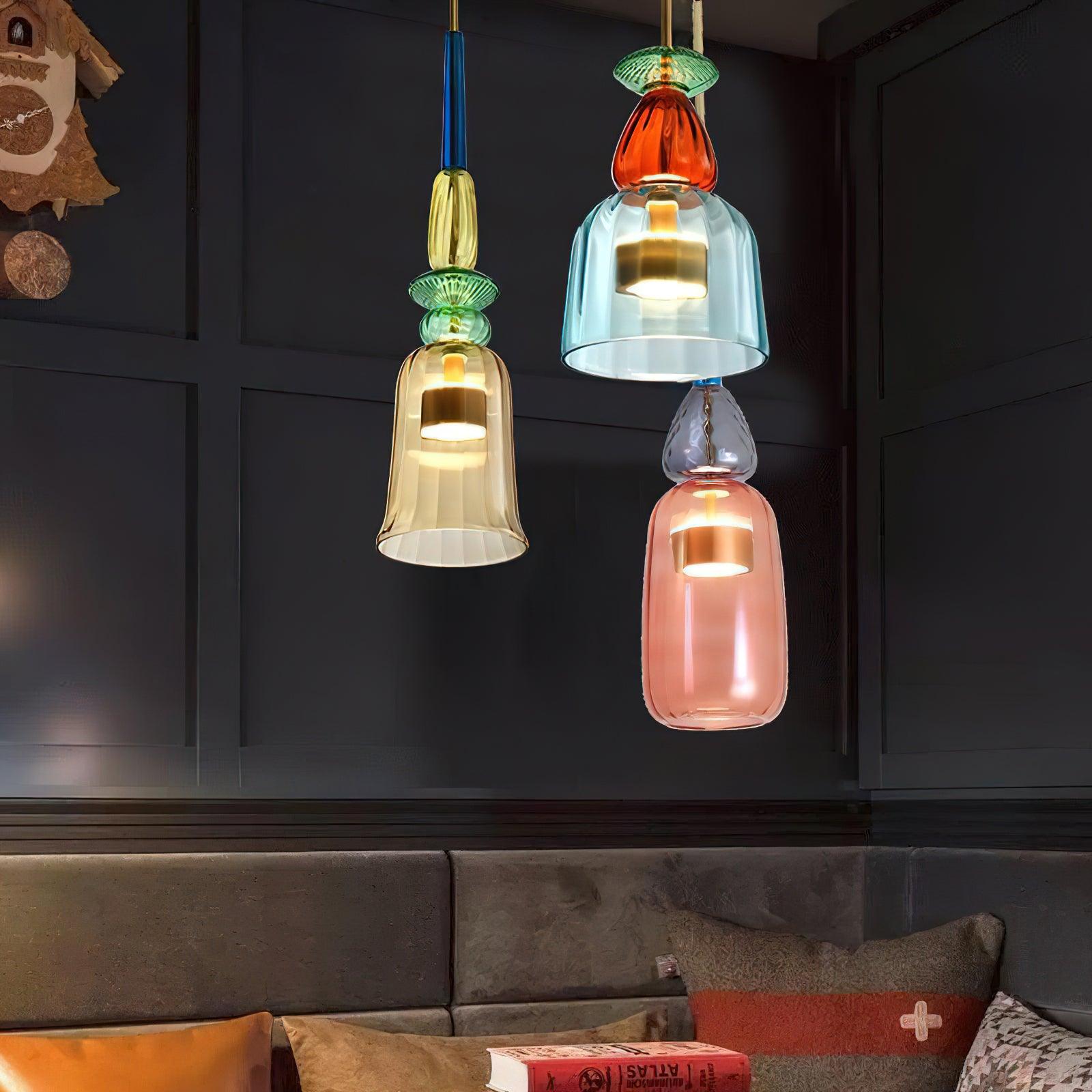 Muse Suspension en Verre Bohémienne - Neutralighting