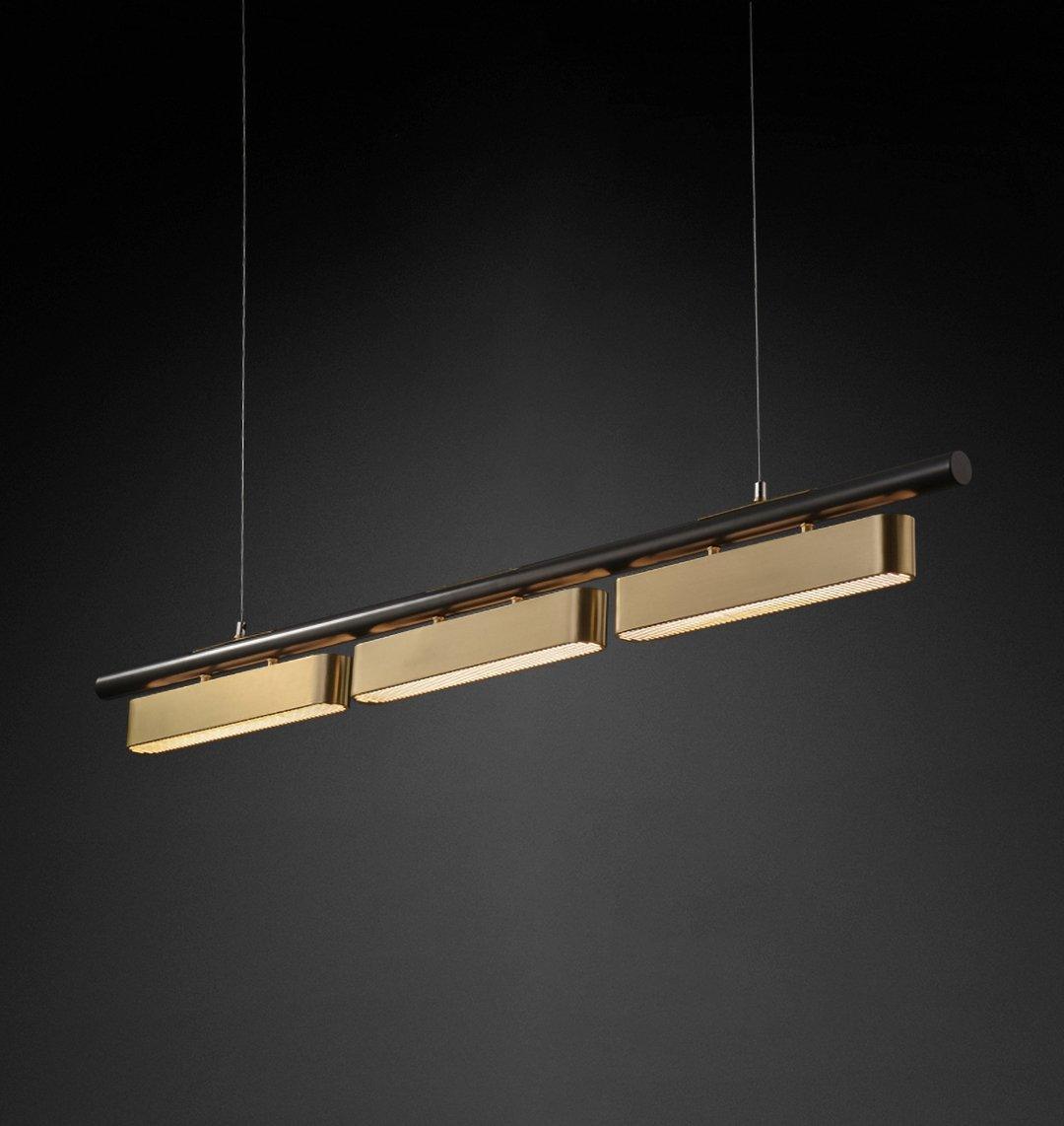 Elarain Suspension minimaliste en laiton - Neutralighting