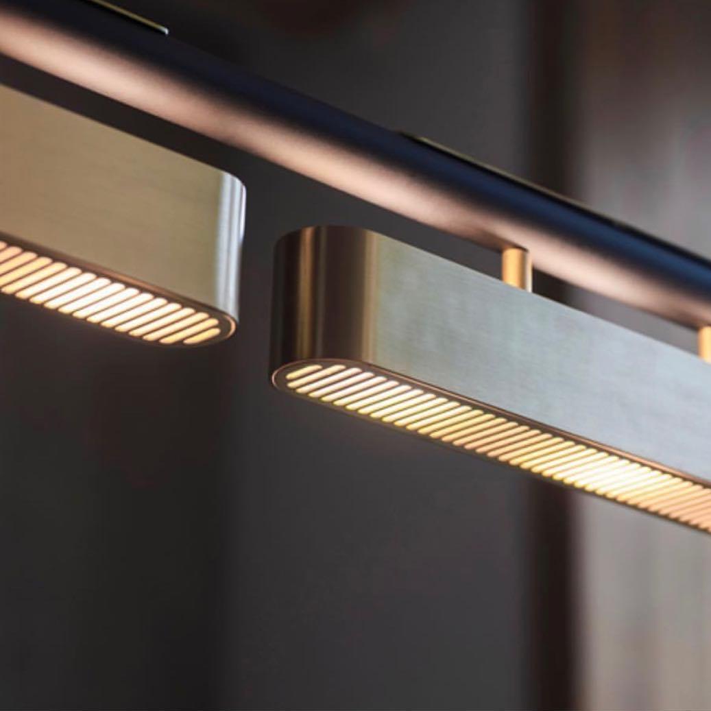 Elarain Suspension minimaliste en laiton - Neutralighting