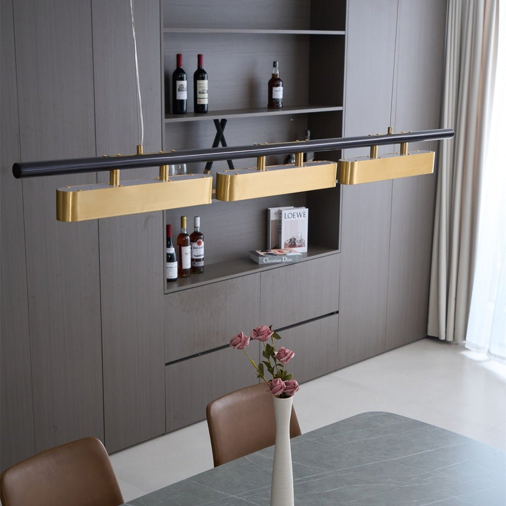 Elarain Suspension minimaliste en laiton - Neutralighting