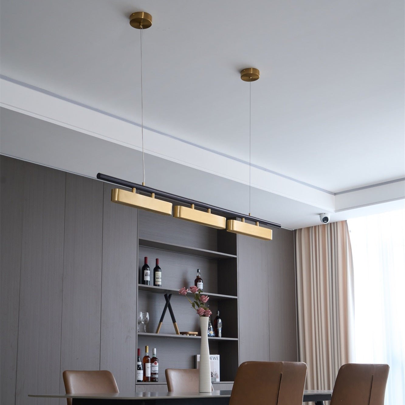 Elarain Suspension minimaliste en laiton - Neutralighting