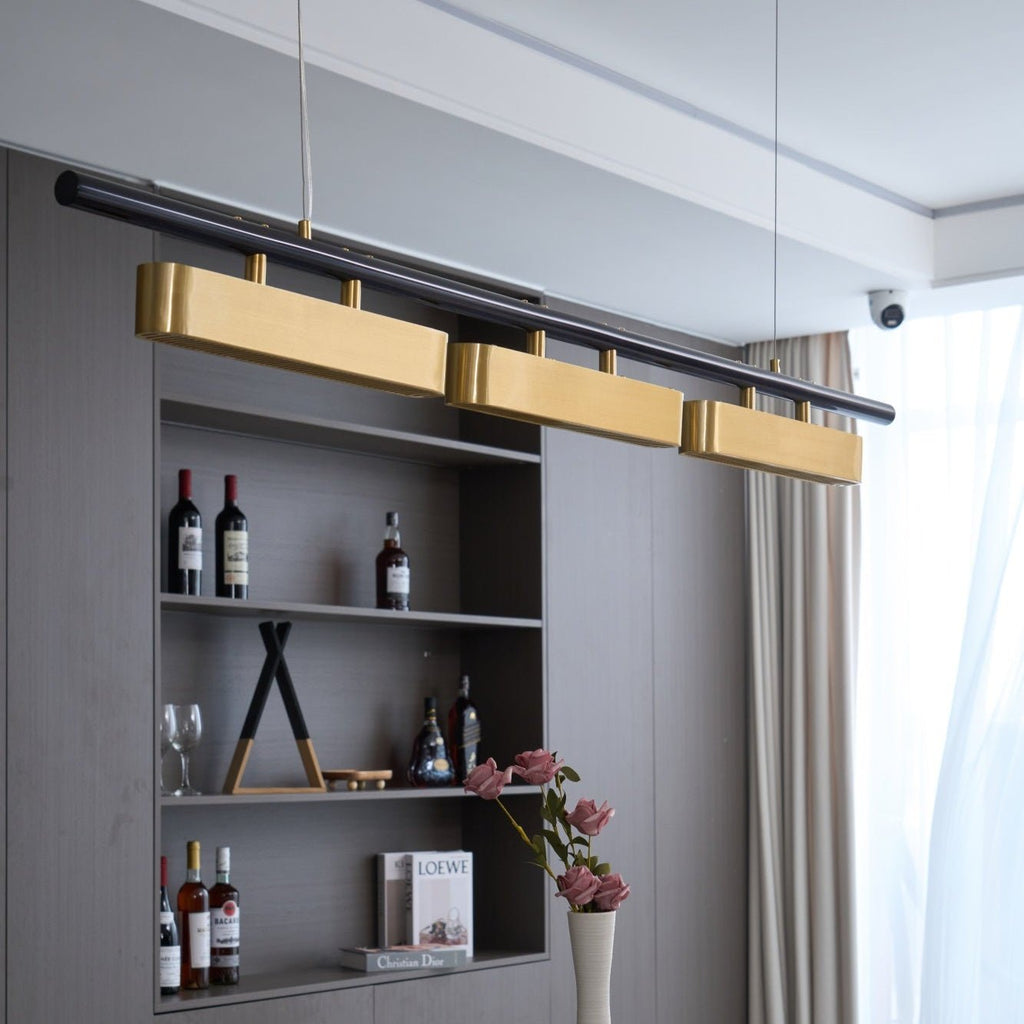 Elarain Suspension minimaliste en laiton - Neutralighting