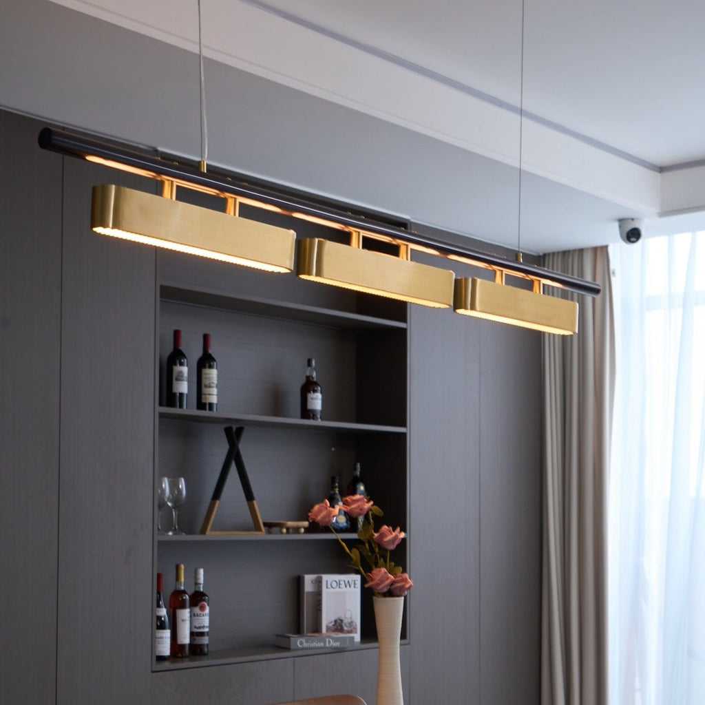 Elarain Suspension minimaliste en laiton - Neutralighting