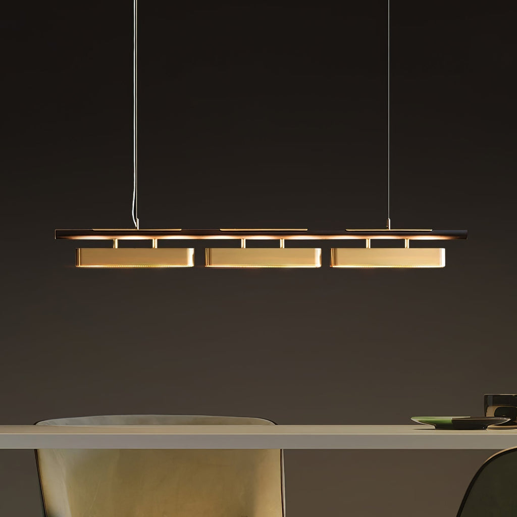 Elarain Suspension minimaliste en laiton - Neutralighting