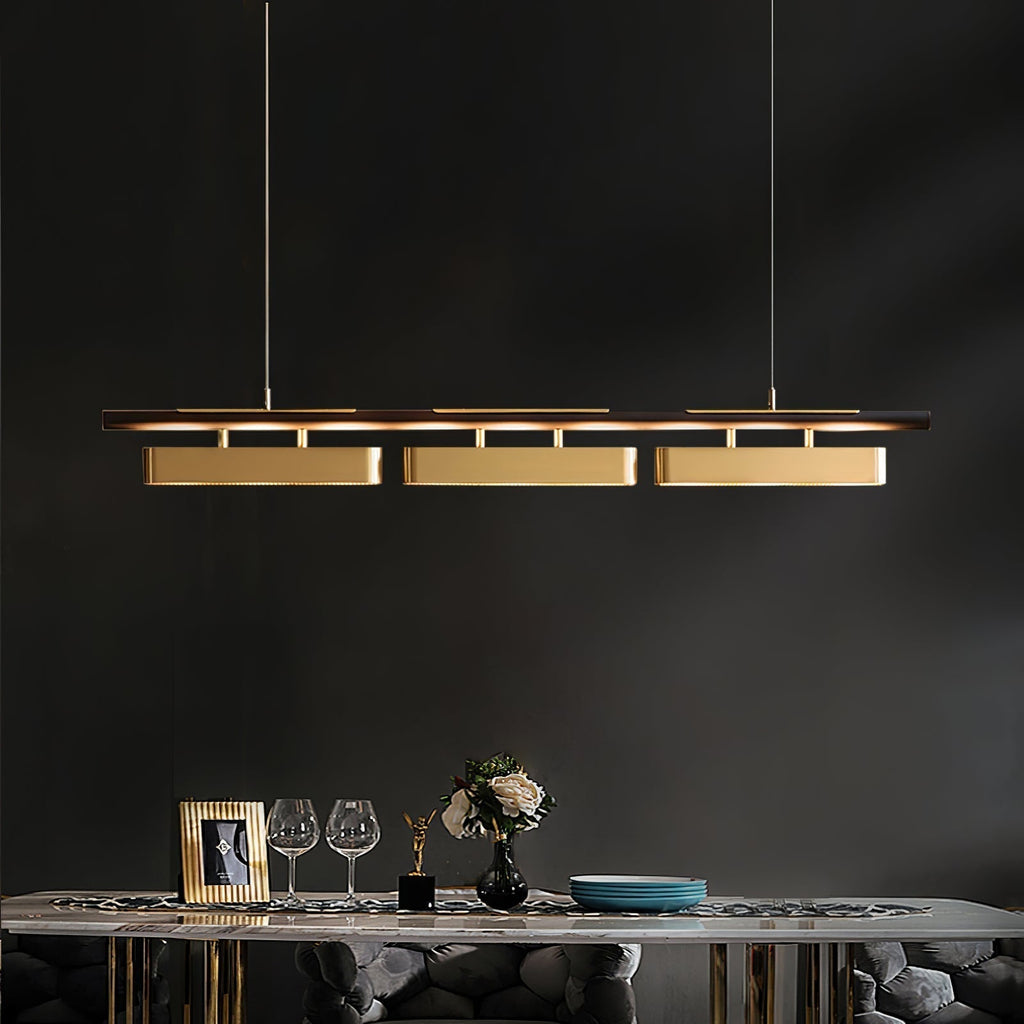 Elarain Suspension minimaliste en laiton - Neutralighting