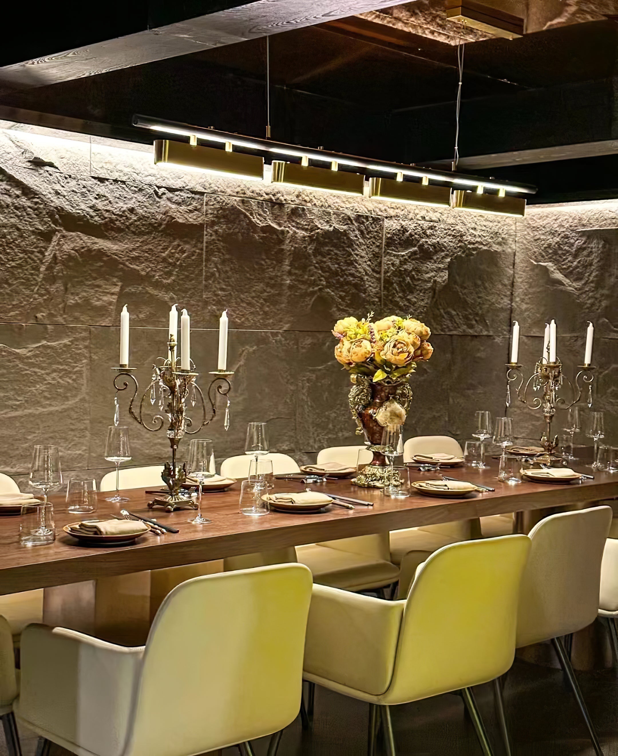 Elarain Suspension minimaliste en laiton - Neutralighting