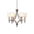 Rift Chandelier Métal Verre Luxe Vintage - Neutralighting