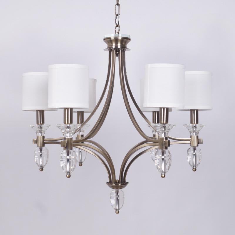 Rift Chandelier Métal Verre Luxe Vintage - Neutralighting