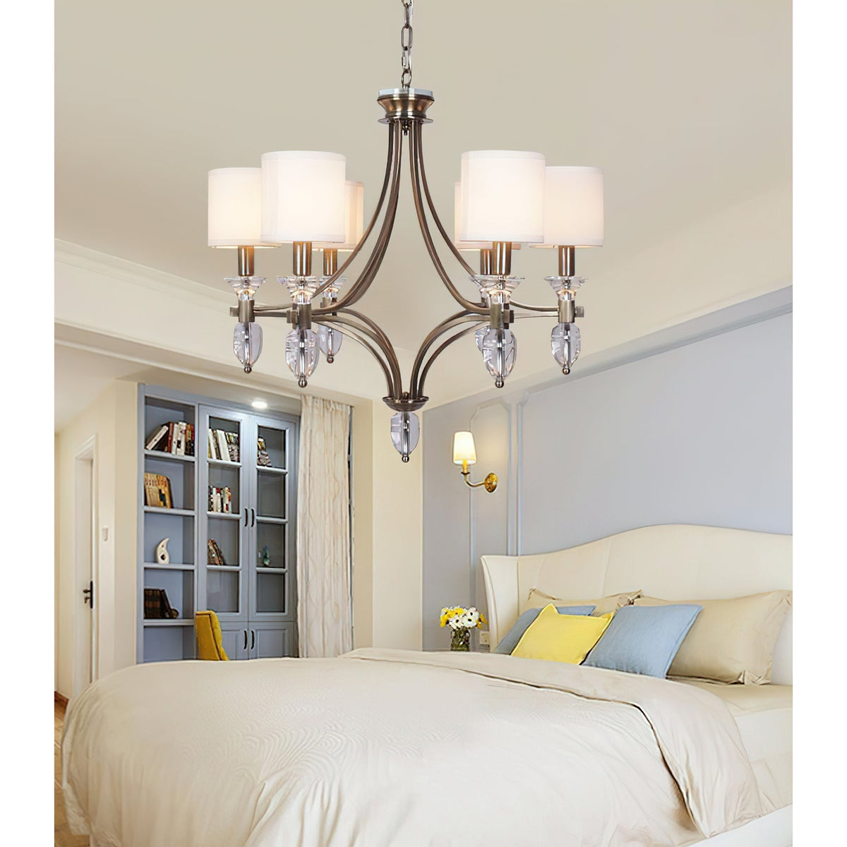Rift Chandelier Métal Verre Luxe Vintage - Neutralighting
