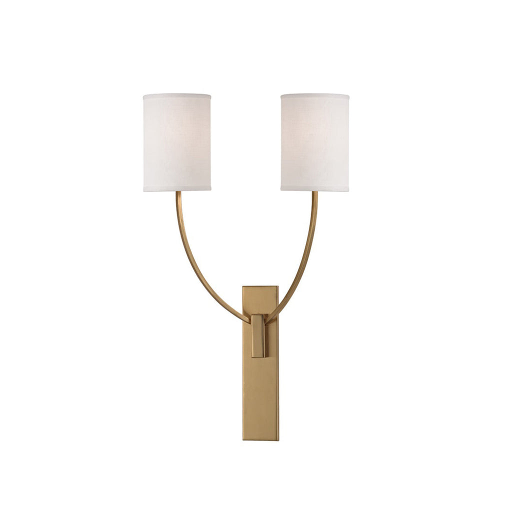 Slate Lampe Murale En Métal Et Tissu Minimaliste Moderne - Neutralighting