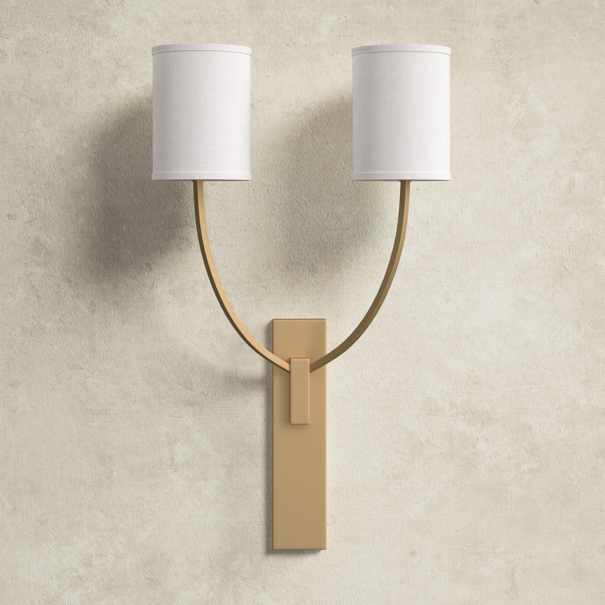Slate Lampe Murale En Métal Et Tissu Minimaliste Moderne - Neutralighting