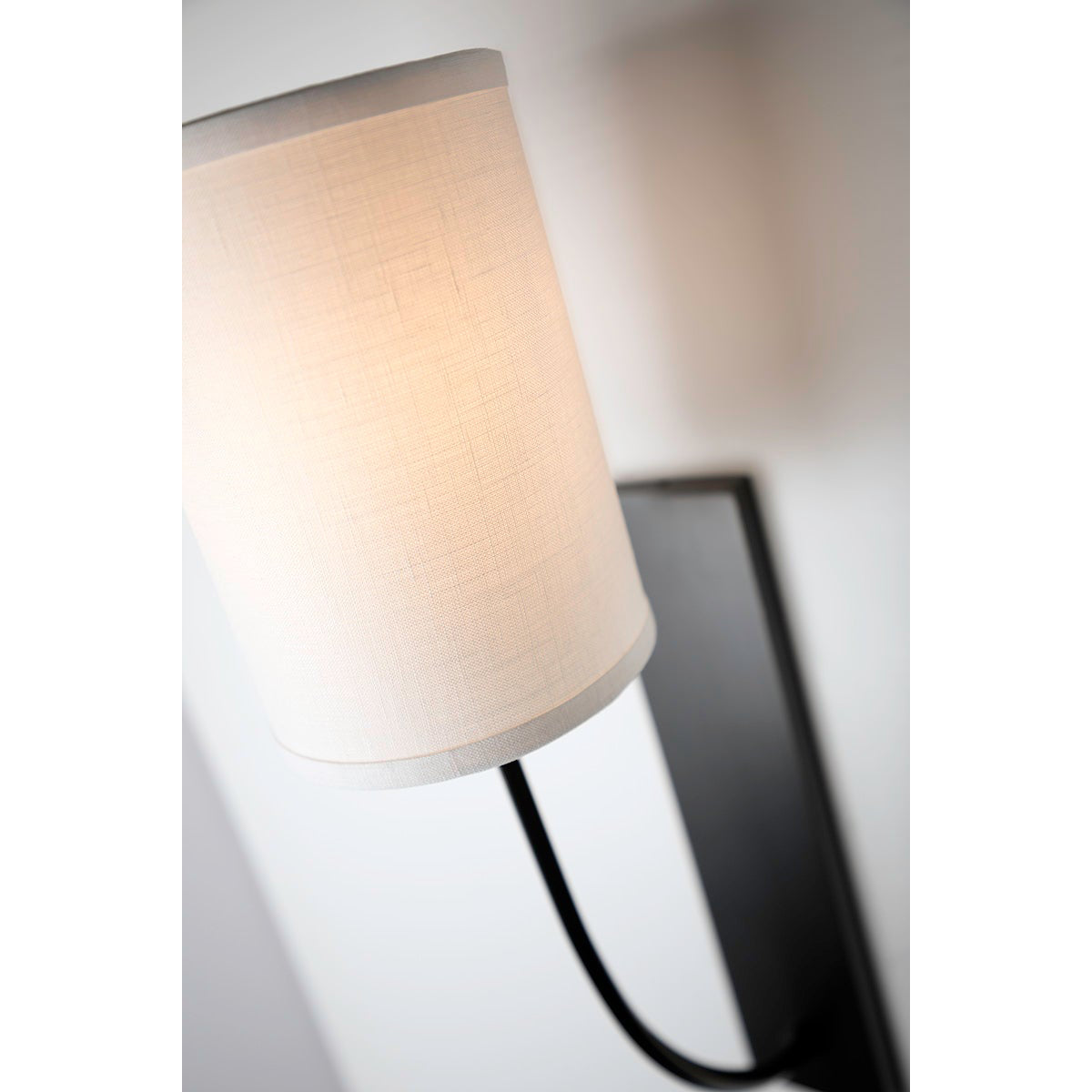 Slate Lampe Murale En Métal Et Tissu Minimaliste Moderne - Neutralighting