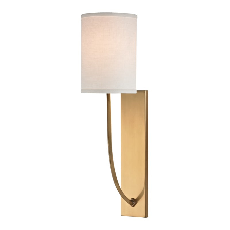 Slate Lampe Murale En Métal Et Tissu Minimaliste Moderne - Neutralighting