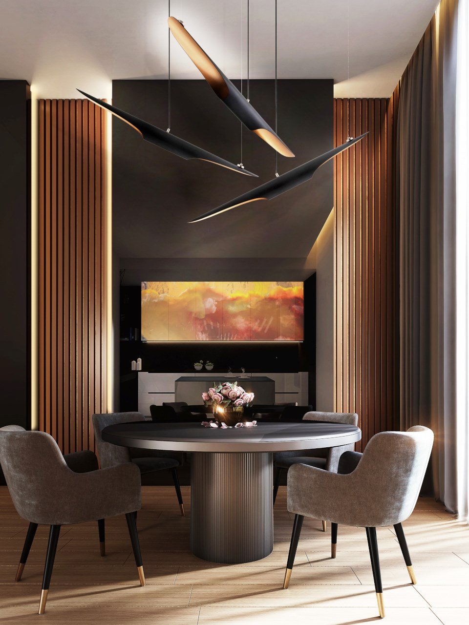 Soar Suspension Tubes Modernes - Neutralighting
