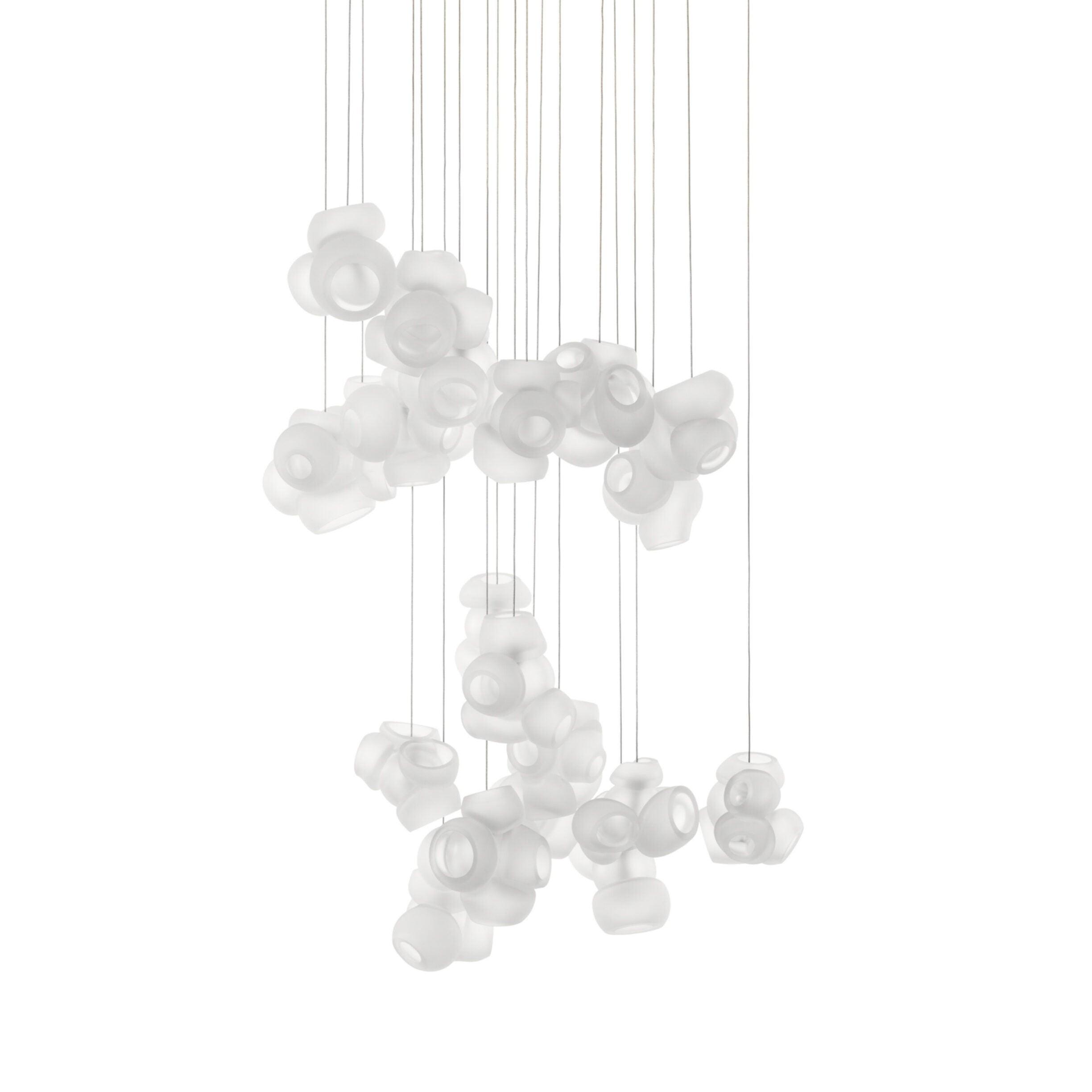 Zamarir Suspension en Verre Cluster de Bulles - Neutralighting