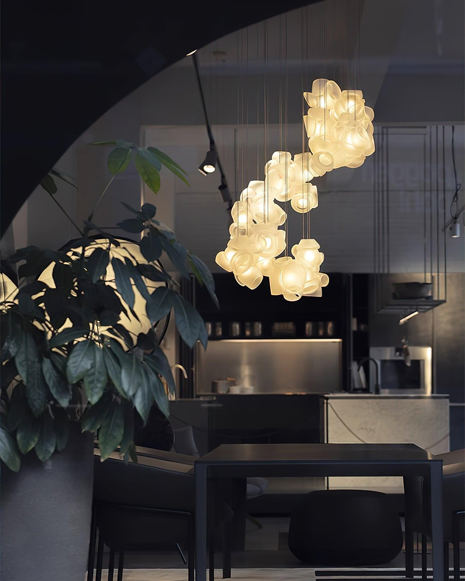 Zamarir Suspension en Verre Cluster de Bulles - Neutralighting