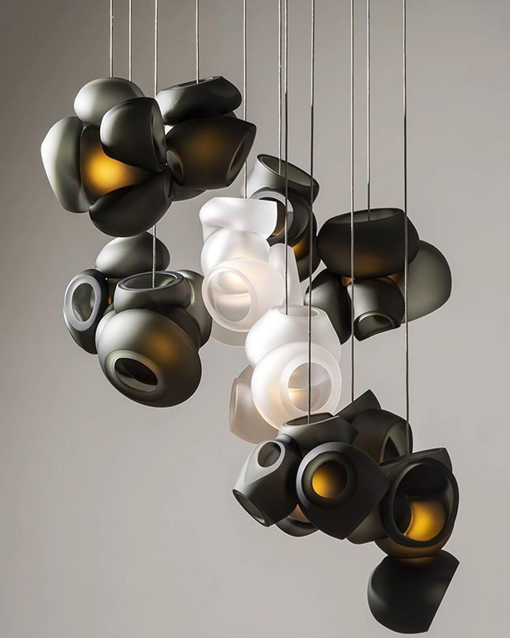 Zamarir Suspension en Verre Cluster de Bulles - Neutralighting