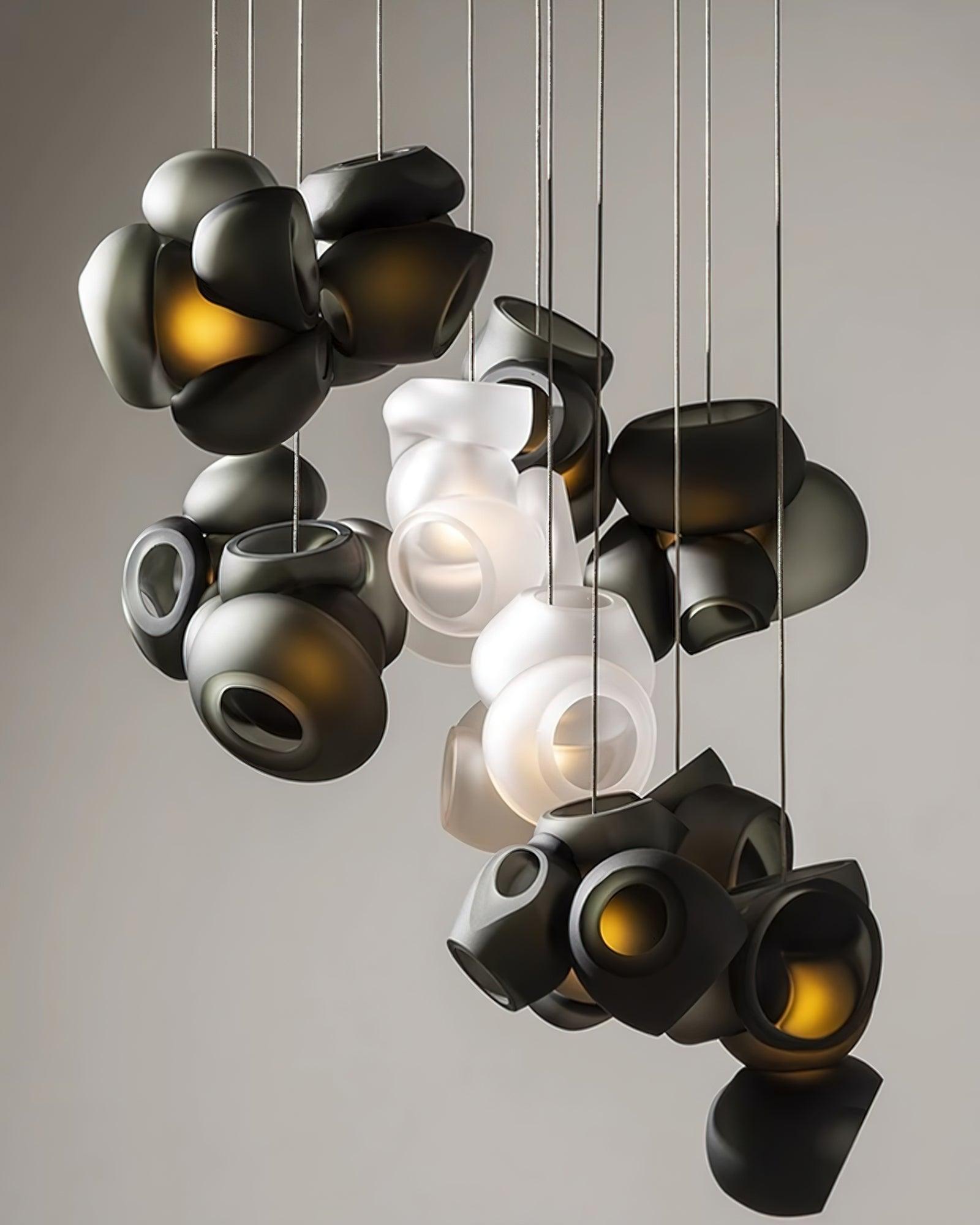 Zamarir Suspension en Verre Cluster de Bulles - Neutralighting