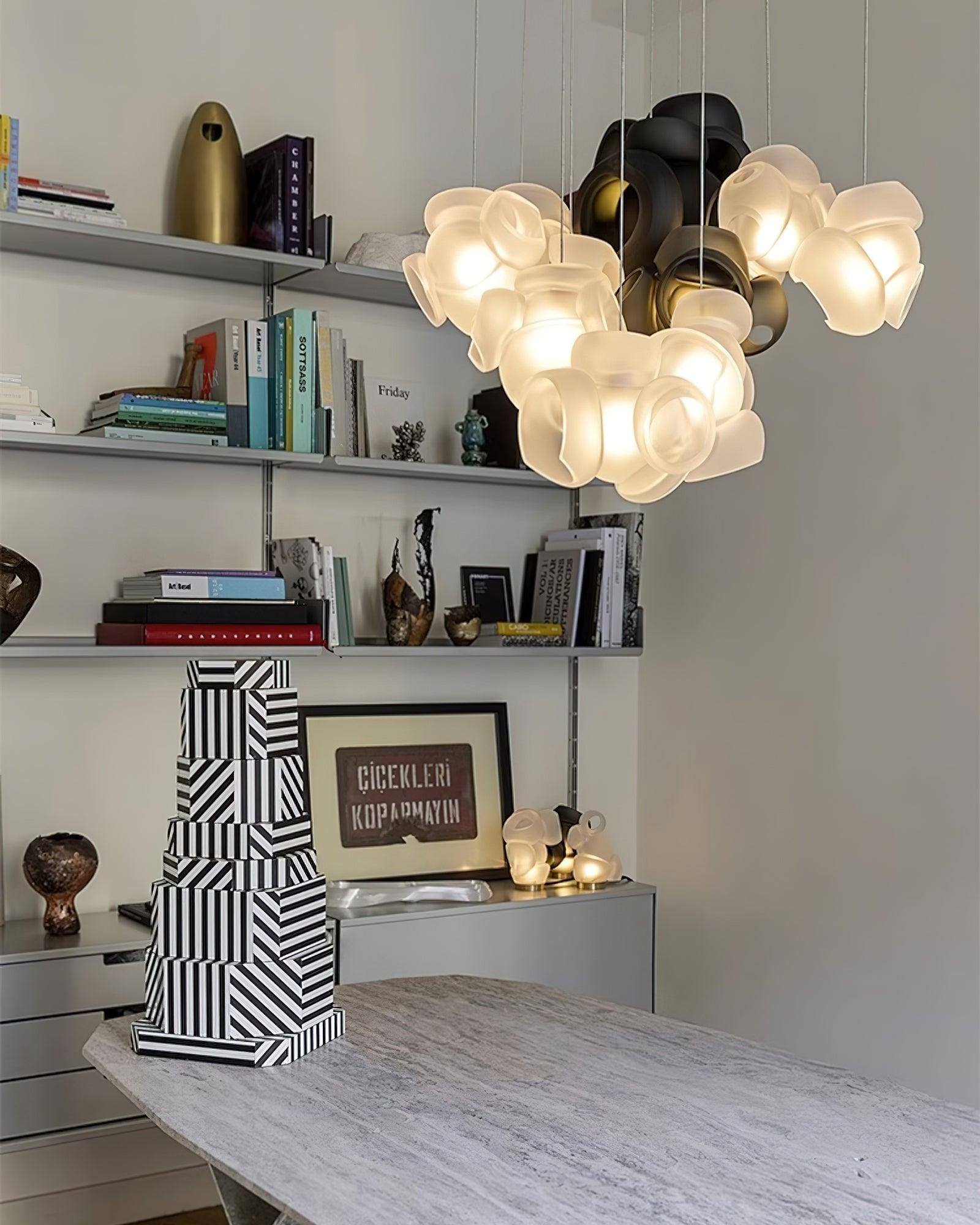 Zamarir Suspension en Verre Cluster de Bulles - Neutralighting