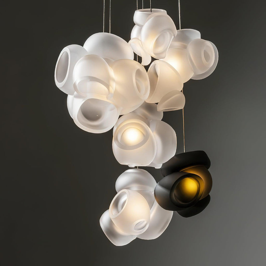 Zamarir Suspension en Verre Cluster de Bulles - Neutralighting