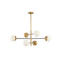 Ultra Chandelier Métal Laiton Verre Minimaliste Moderne - Neutralighting