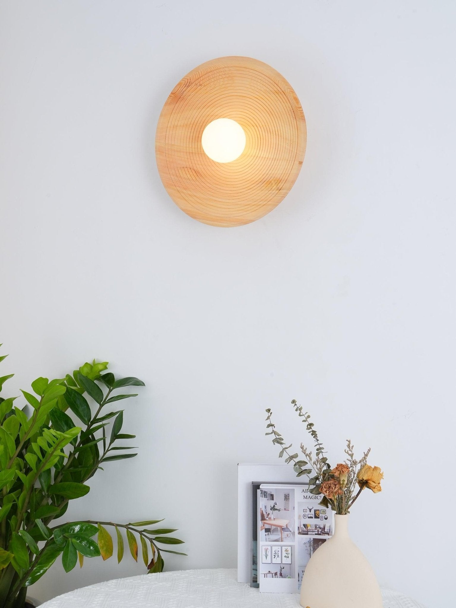 Culirir Applique Murale en Bois Contour Art Nordique - Neutralighting