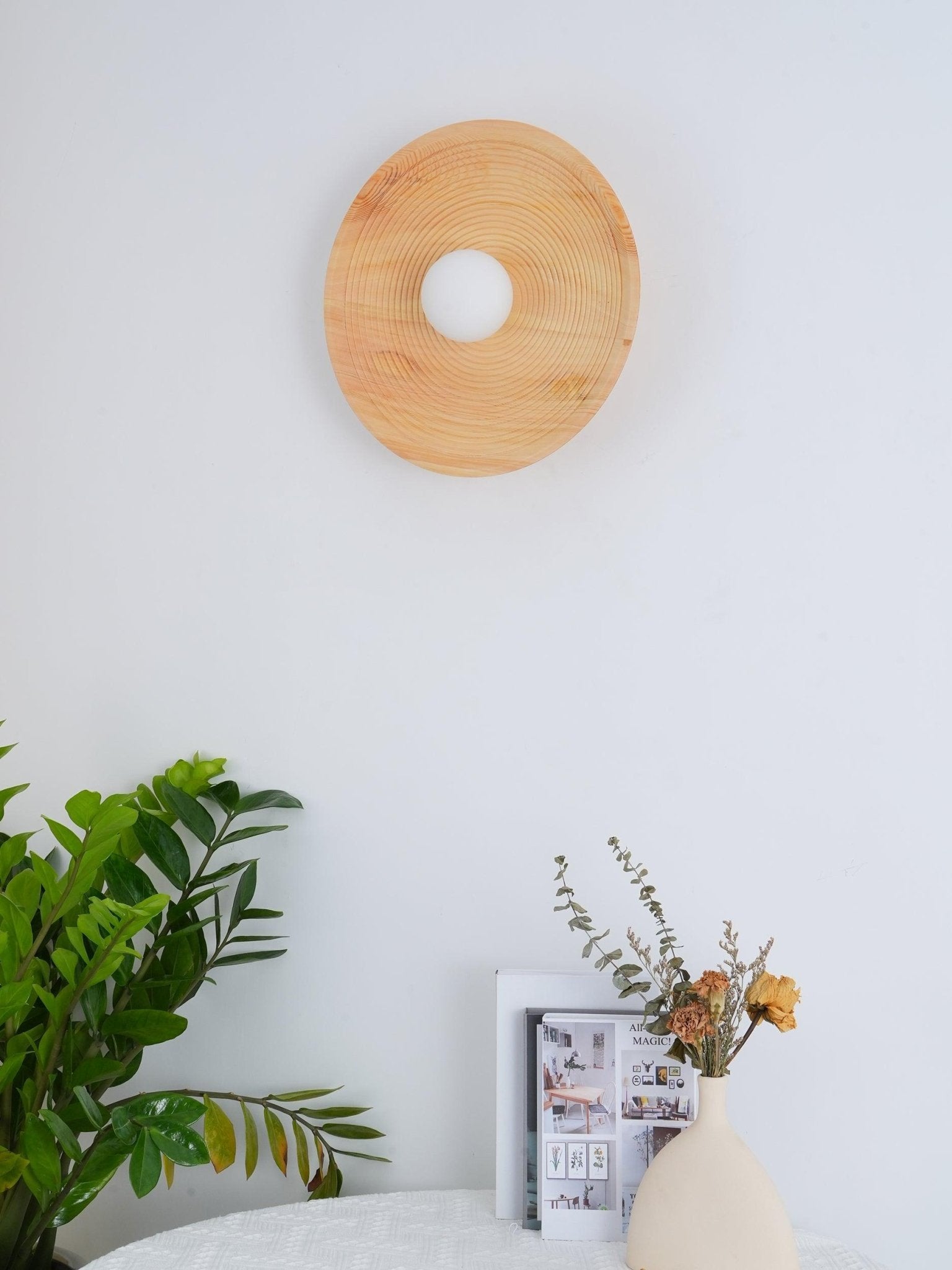 Culirir Applique Murale en Bois Contour Art Nordique - Neutralighting