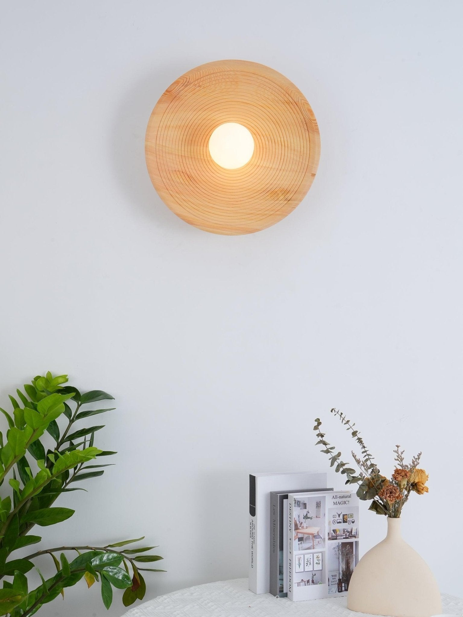 Culirir Applique Murale en Bois Contour Art Nordique - Neutralighting